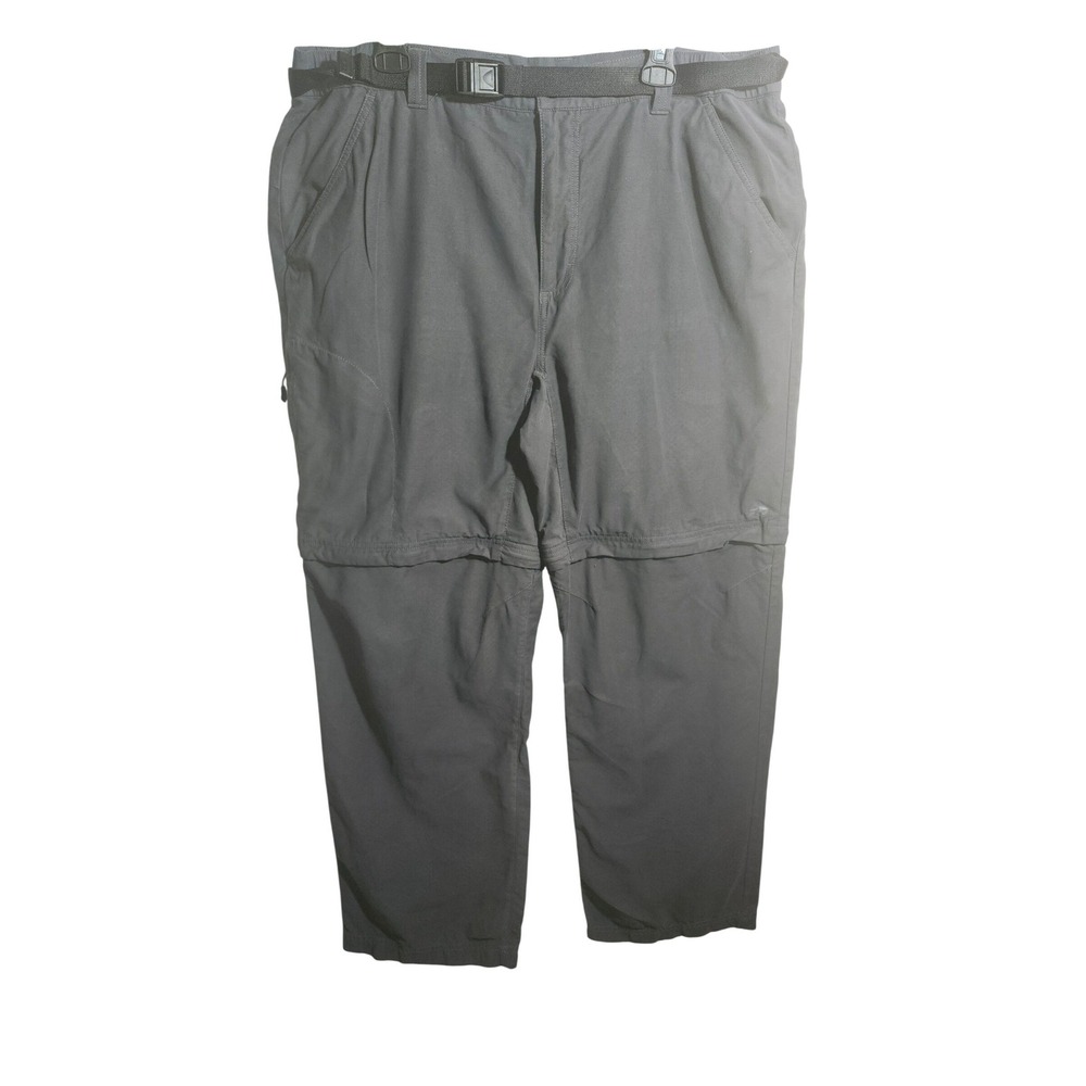 Nike‎ ACG Convertible Hiking Pants Mens 38x28 Dark Grey Zip Off Cargo Trousers